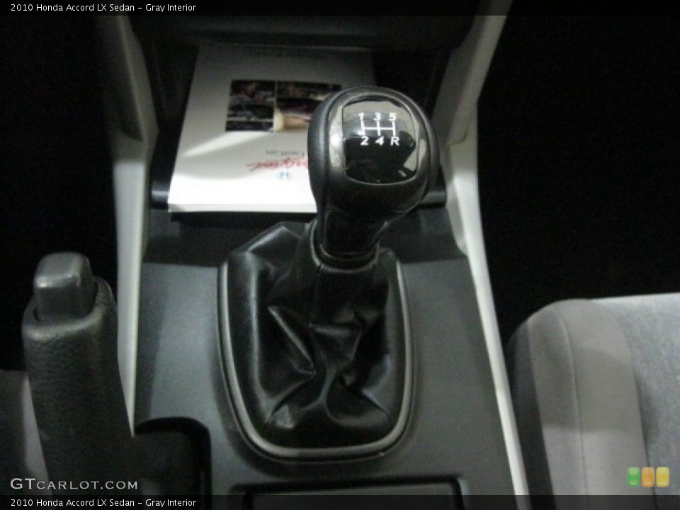 Gray Interior Transmission for the 2010 Honda Accord LX Sedan #66405095