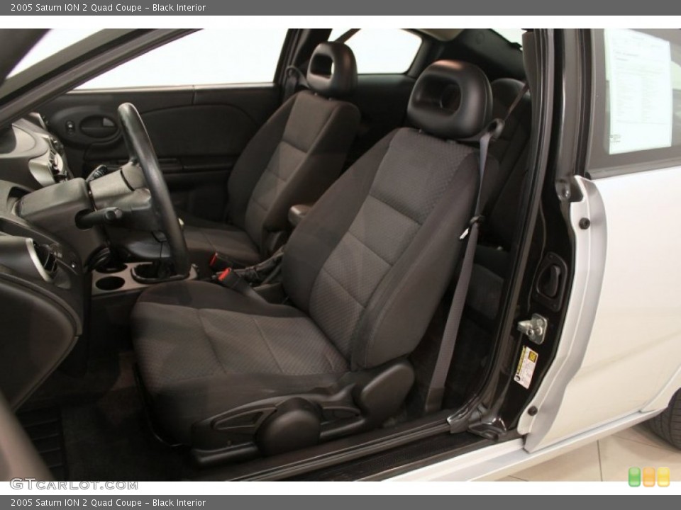 Black Interior Photo for the 2005 Saturn ION 2 Quad Coupe #66405844