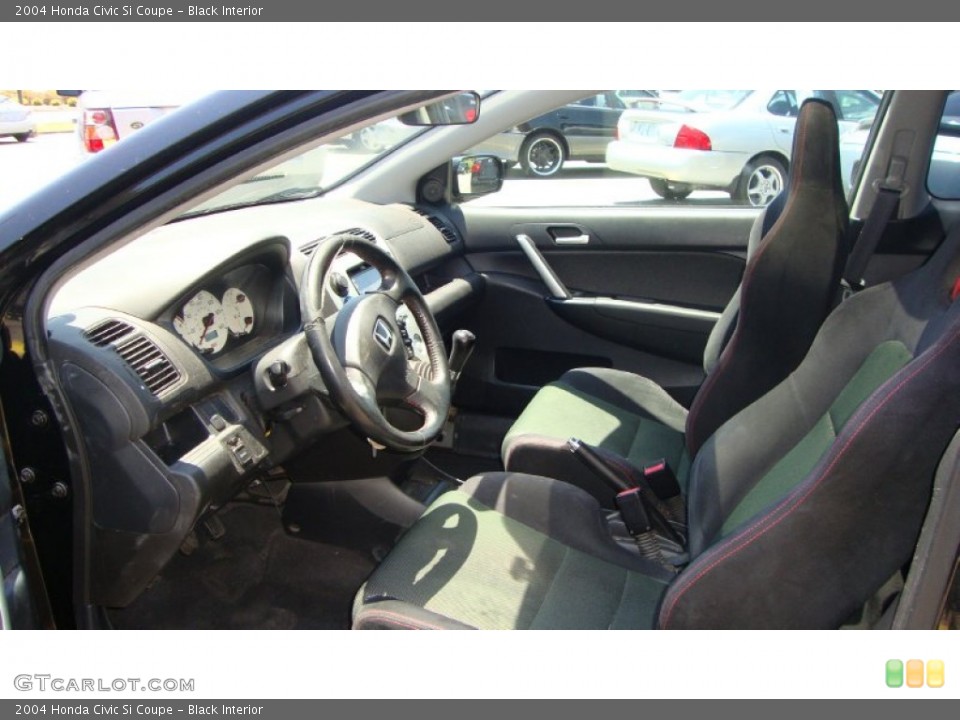 Black Interior Photo for the 2004 Honda Civic Si Coupe #66406584