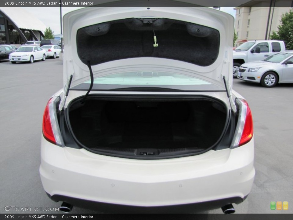 Cashmere Interior Trunk for the 2009 Lincoln MKS AWD Sedan #66408846