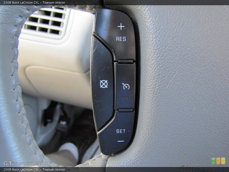 Titanium Interior Controls for the 2008 Buick LaCrosse CXL #66409171