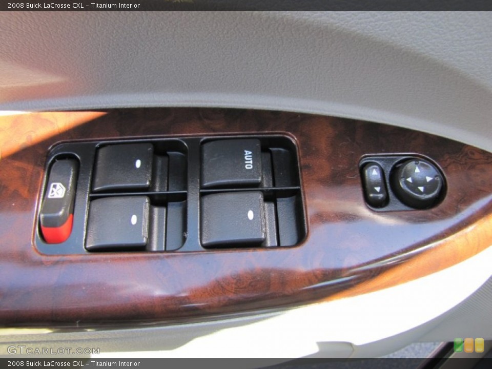 Titanium Interior Controls for the 2008 Buick LaCrosse CXL #66409180