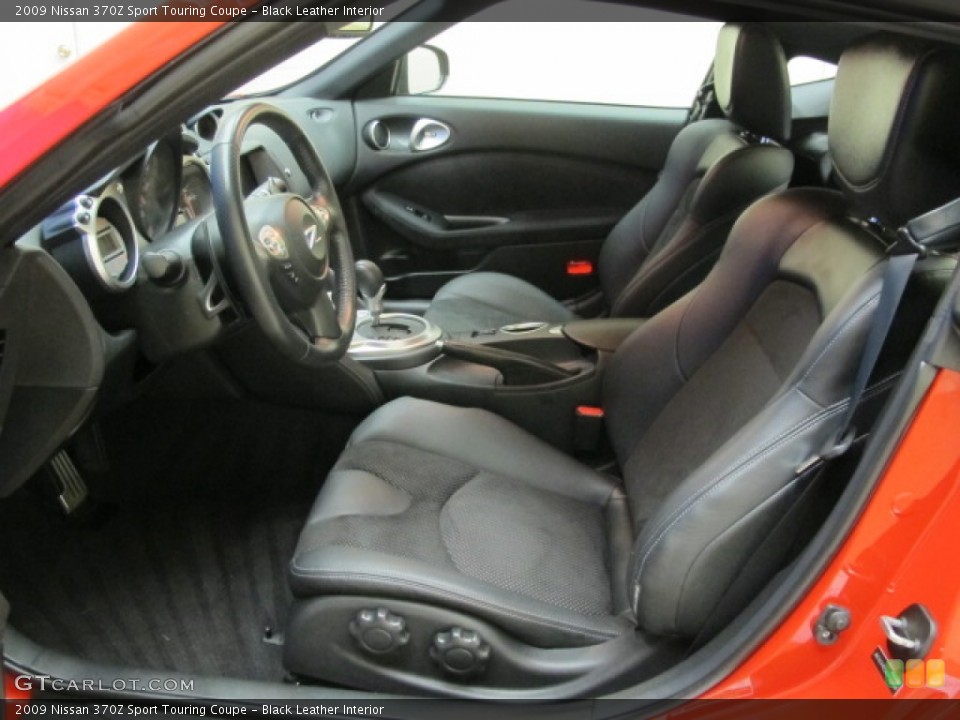 Black Leather Interior Photo for the 2009 Nissan 370Z Sport Touring Coupe #66410420