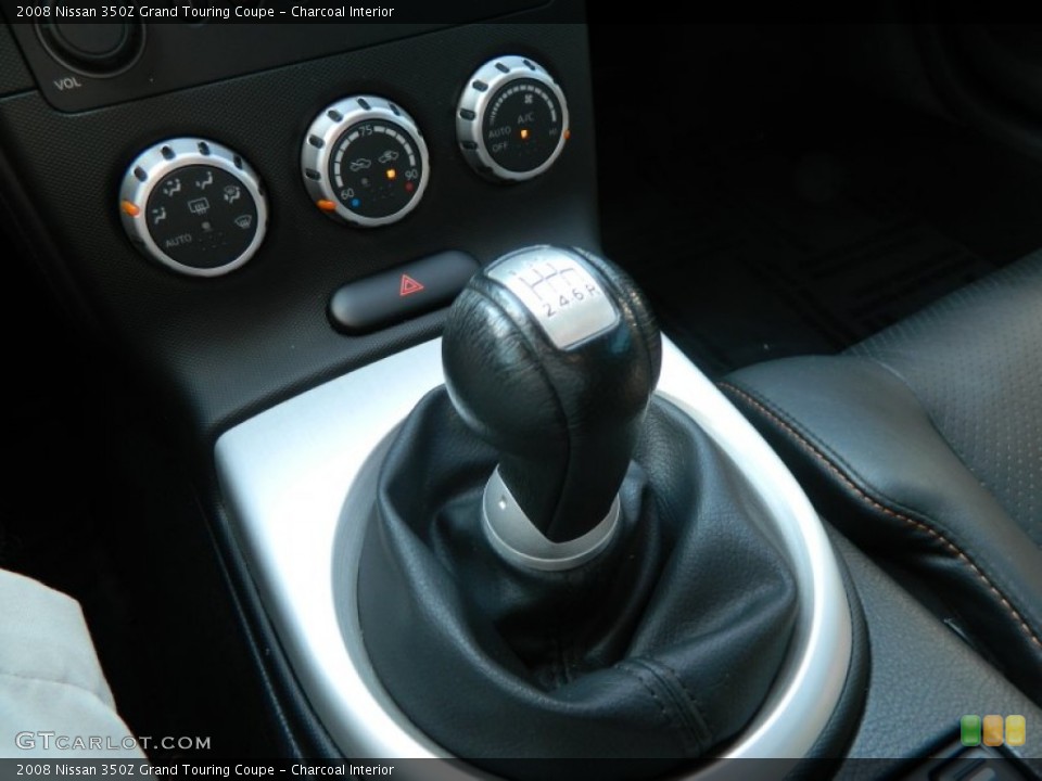 Charcoal Interior Transmission for the 2008 Nissan 350Z Grand Touring Coupe #66413560