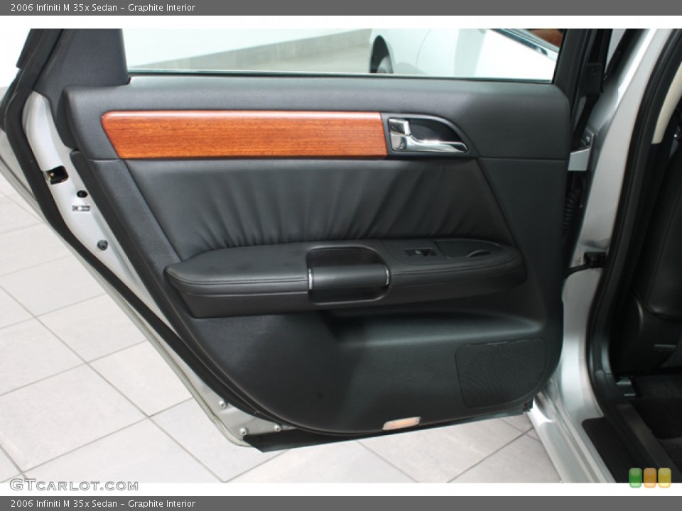 Graphite Interior Door Panel for the 2006 Infiniti M 35x Sedan #66416740