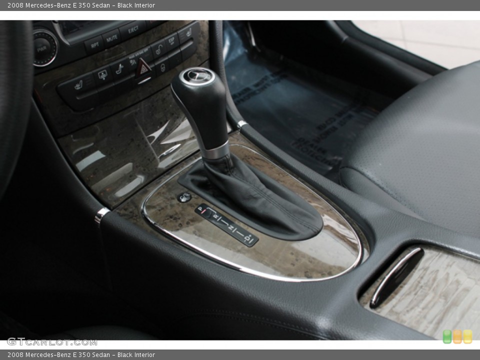 Black Interior Transmission for the 2008 Mercedes-Benz E 350 Sedan #66416926