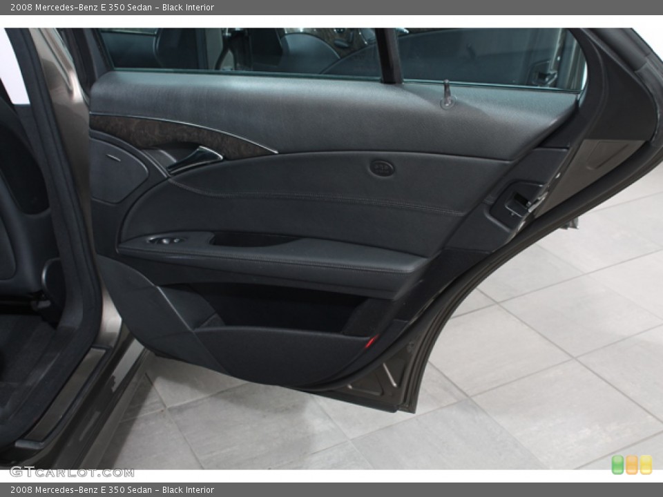Black Interior Door Panel for the 2008 Mercedes-Benz E 350 Sedan #66416938