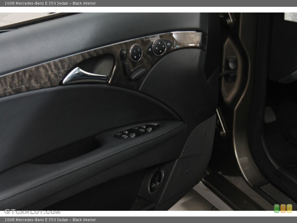 Black Interior Controls for the 2008 Mercedes-Benz E 350 Sedan #66416956