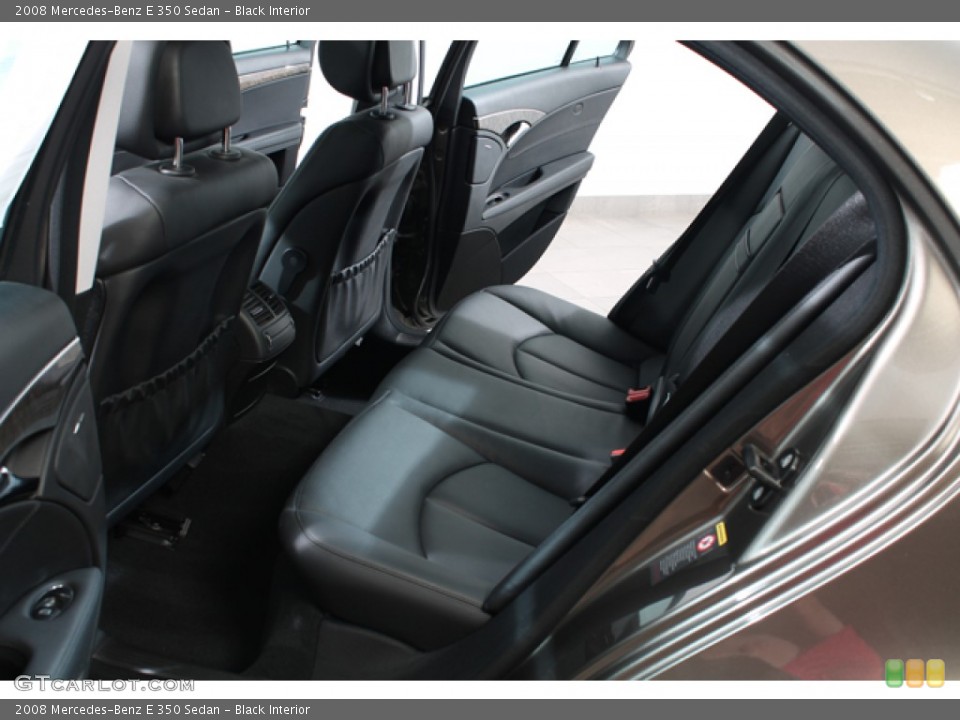 Black Interior Photo for the 2008 Mercedes-Benz E 350 Sedan #66416968