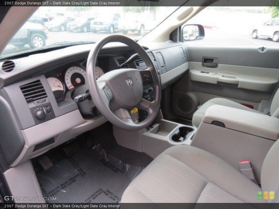 Dark Slate Gray/Light Slate Gray Interior Front Seat for the 2007 Dodge Durango SXT #66423943
