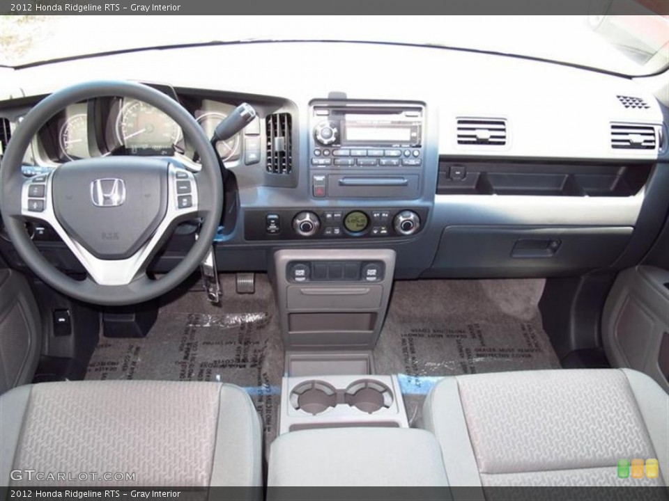 Gray Interior Dashboard for the 2012 Honda Ridgeline RTS #66432092