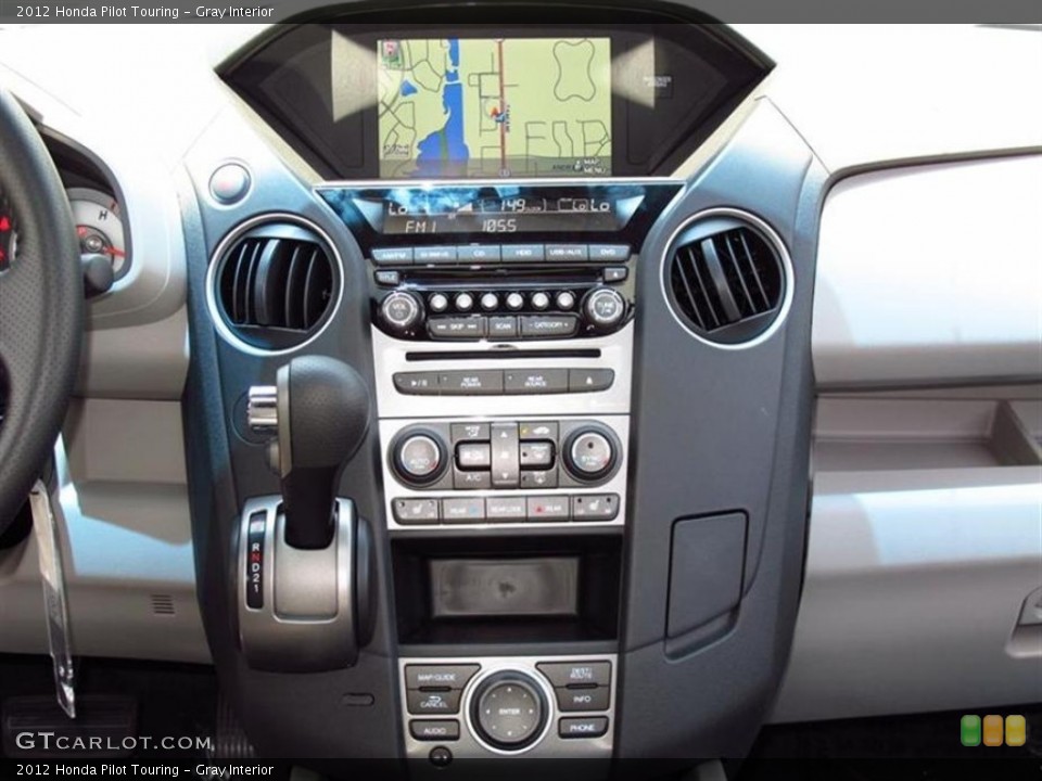 Gray Interior Navigation for the 2012 Honda Pilot Touring #66432629