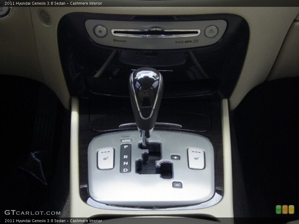 Cashmere Interior Transmission for the 2011 Hyundai Genesis 3.8 Sedan #66433562