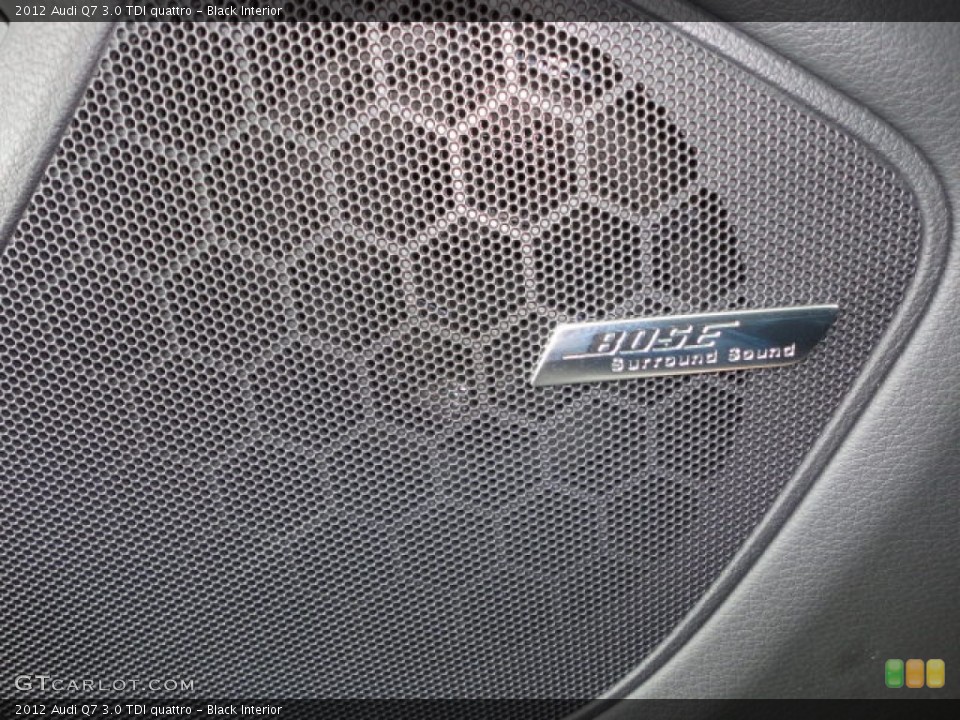 Black Interior Audio System for the 2012 Audi Q7 3.0 TDI quattro #66435866