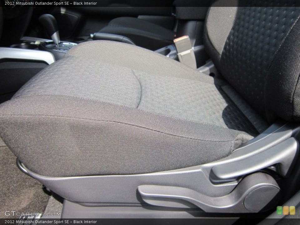 Black Interior Front Seat for the 2012 Mitsubishi Outlander Sport SE #66445284