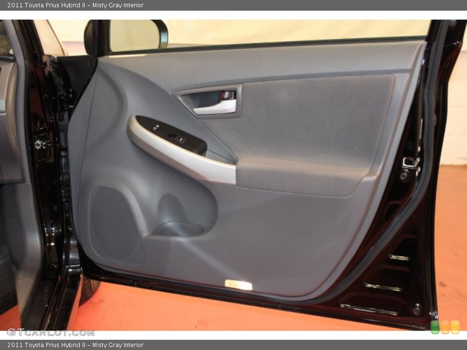 Misty Gray Interior Door Panel for the 2011 Toyota Prius Hybrid II #66450354