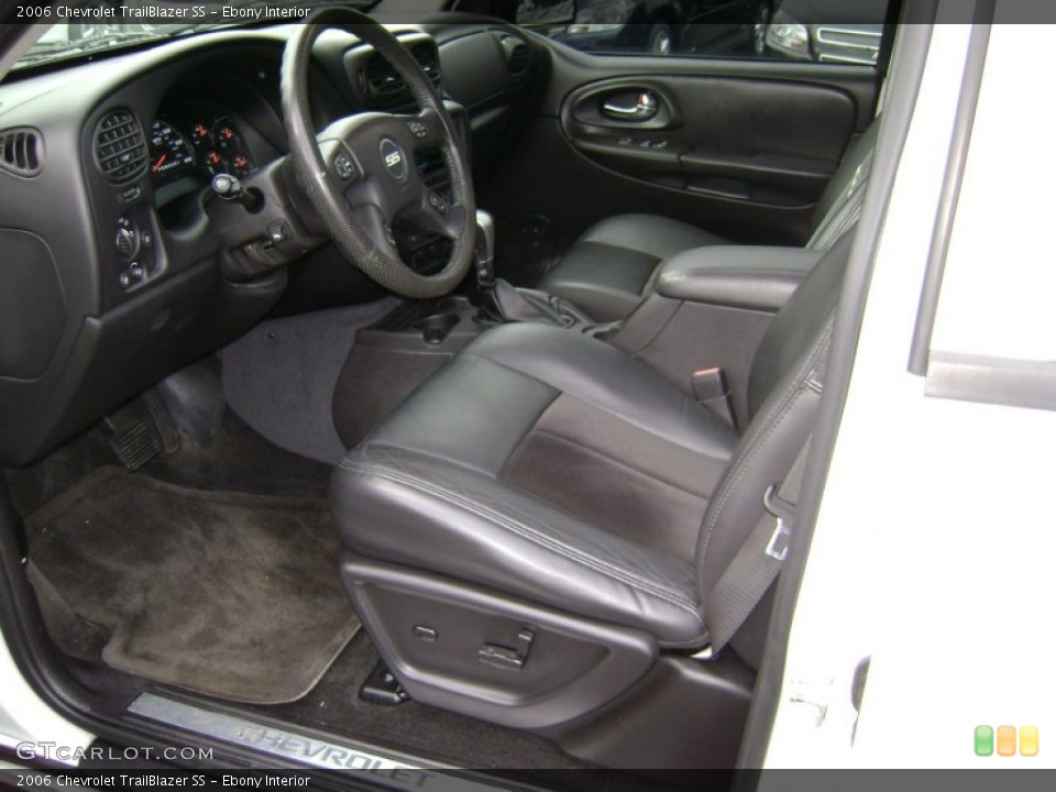Ebony Interior Photo for the 2006 Chevrolet TrailBlazer SS #66450615