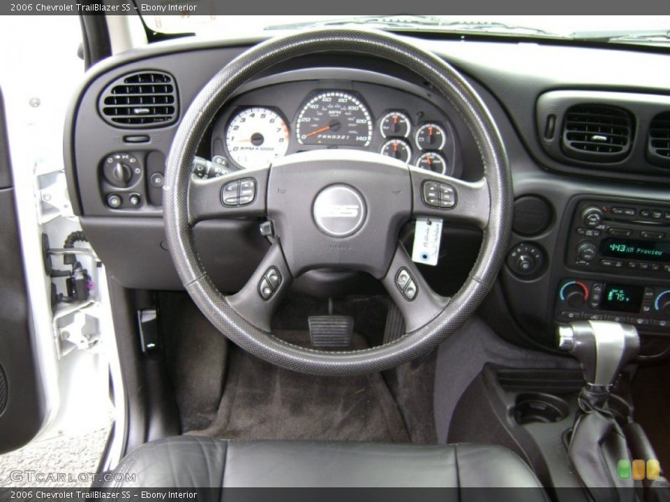 Ebony Interior Dashboard for the 2006 Chevrolet TrailBlazer SS #66450642
