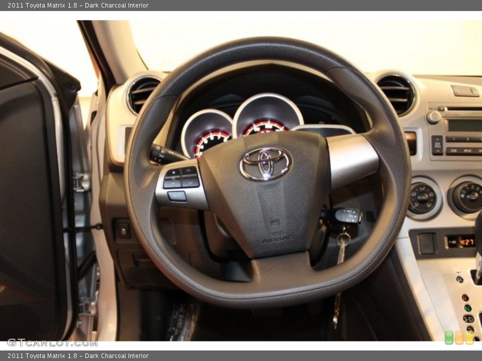 Dark Charcoal Interior Steering Wheel for the 2011 Toyota Matrix 1.8 #66450771