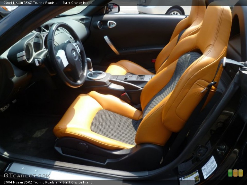 Burnt Orange Interior Photo for the 2004 Nissan 350Z Touring Roadster #66457719
