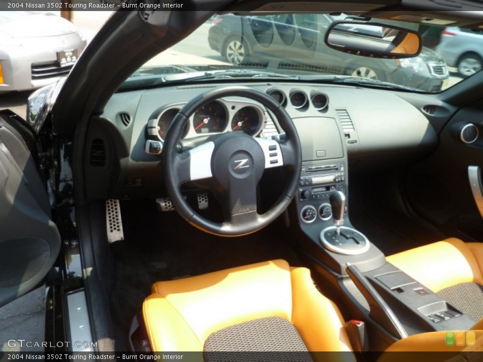 Burnt Orange Interior Dashboard for the 2004 Nissan 350Z Touring Roadster #66457725