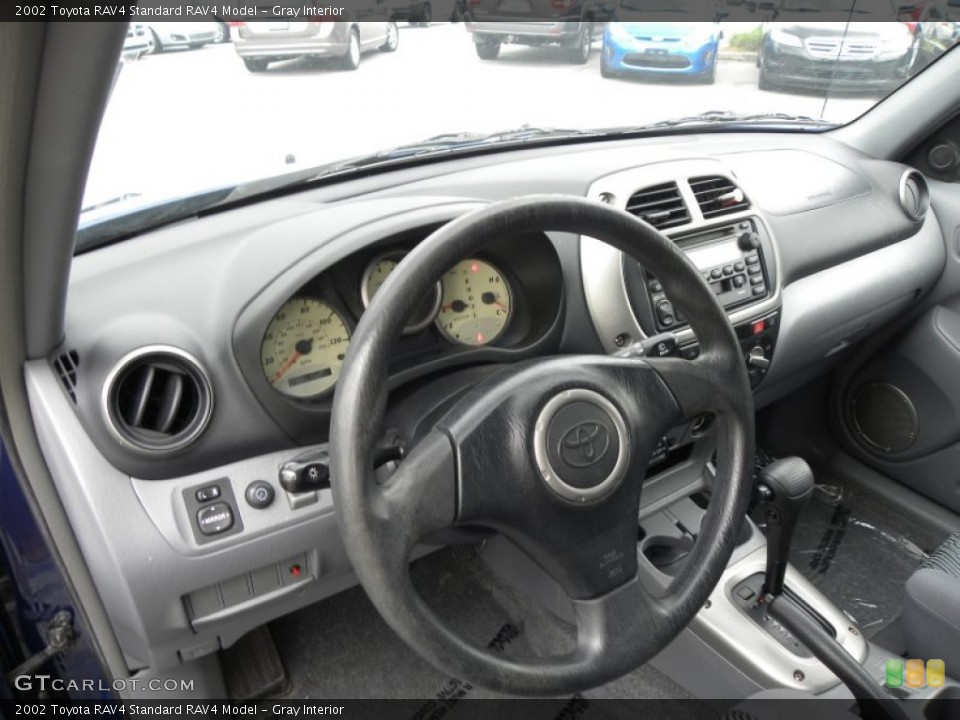 Gray Interior Steering Wheel for the 2002 Toyota RAV4  #66458022