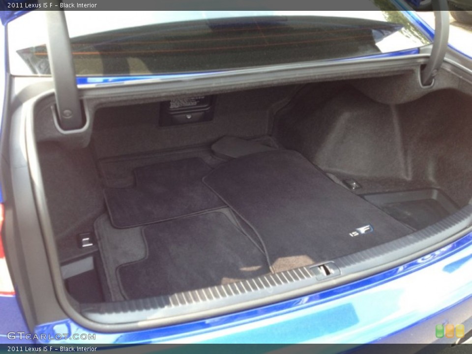 Black Interior Trunk for the 2011 Lexus IS F #66458712