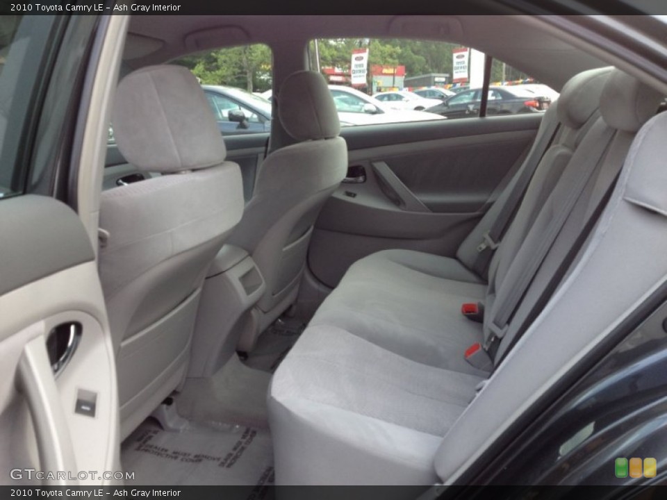 Ash Gray Interior Rear Seat for the 2010 Toyota Camry LE #66458769