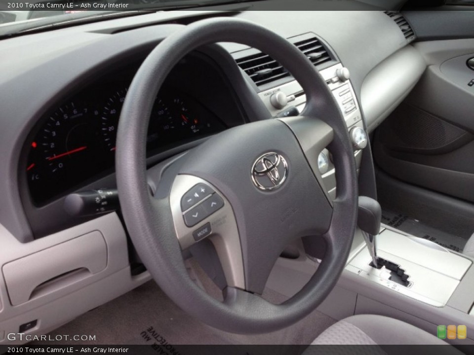 Ash Gray Interior Steering Wheel for the 2010 Toyota Camry LE #66458820