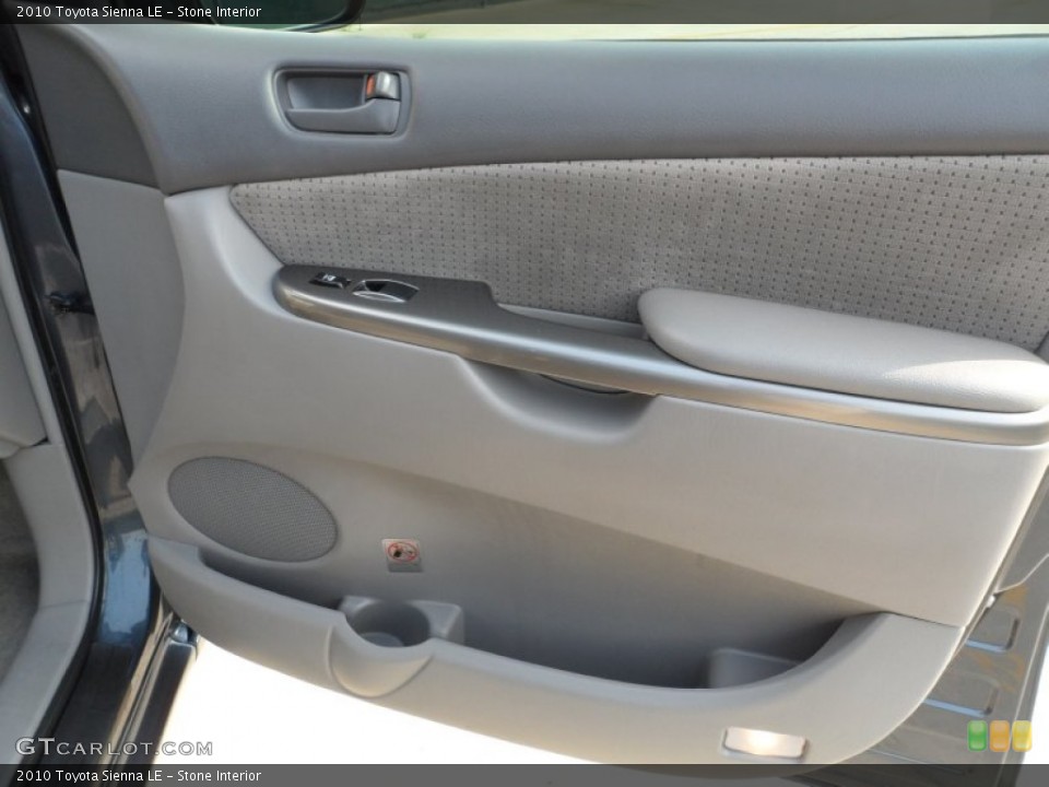 Stone Interior Door Panel for the 2010 Toyota Sienna LE #66461889