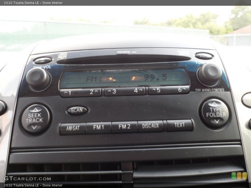 Stone Interior Audio System for the 2010 Toyota Sienna LE #66461962