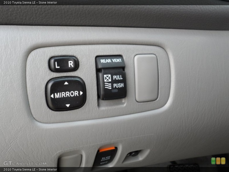 Stone Interior Controls for the 2010 Toyota Sienna LE #66462000