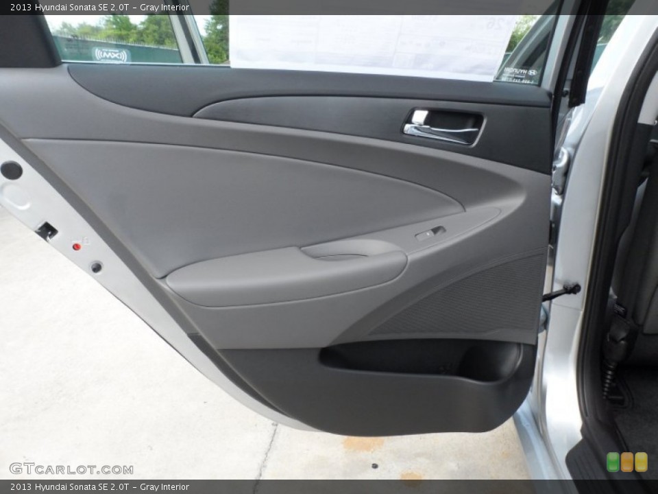 Gray Interior Door Panel for the 2013 Hyundai Sonata SE 2.0T #66465330