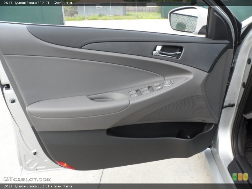 Gray Interior Door Panel for the 2013 Hyundai Sonata SE 2.0T #66465342