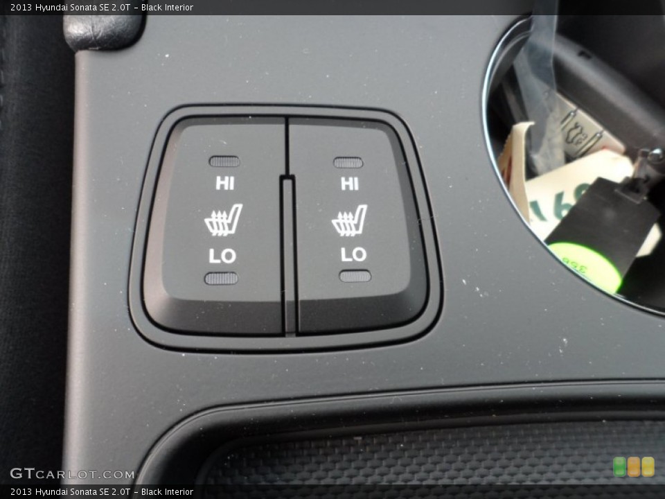 Black Interior Controls for the 2013 Hyundai Sonata SE 2.0T #66465600