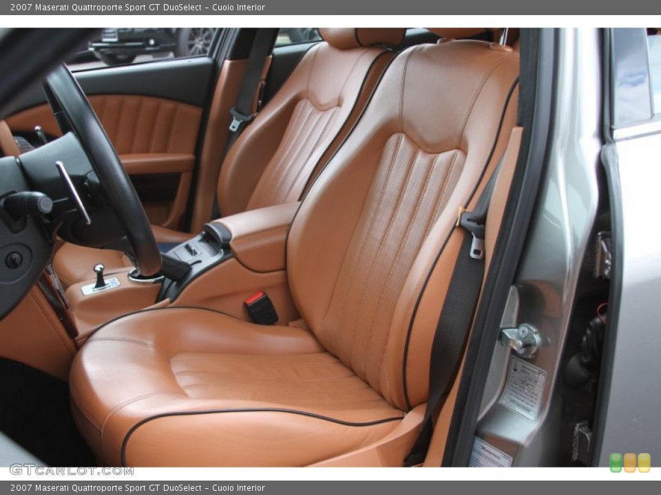 Cuoio Interior Front Seat for the 2007 Maserati Quattroporte Sport GT DuoSelect #66466545