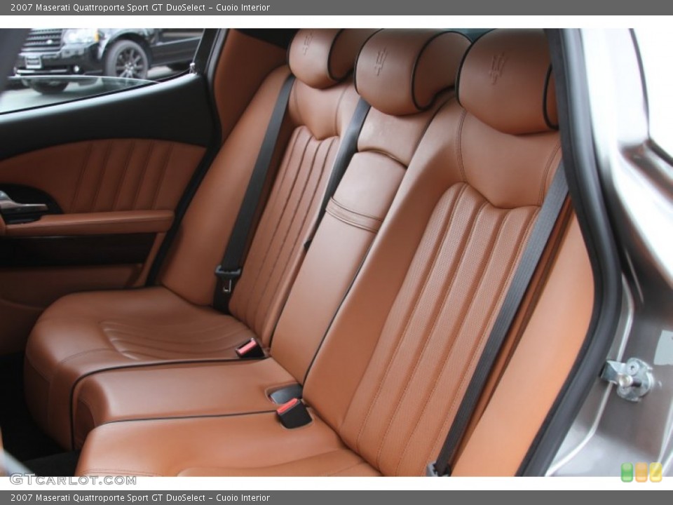 Cuoio Interior Rear Seat for the 2007 Maserati Quattroporte Sport GT DuoSelect #66466563