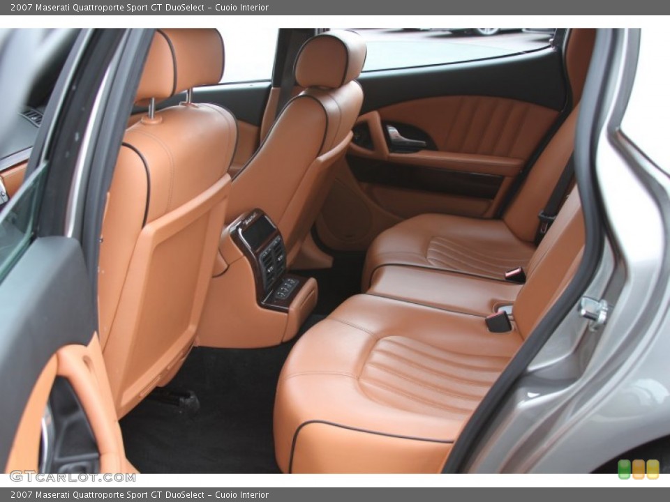 Cuoio Interior Rear Seat for the 2007 Maserati Quattroporte Sport GT DuoSelect #66466575