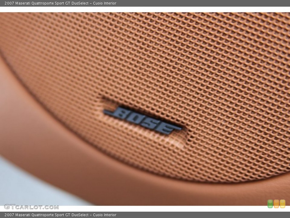 Cuoio Interior Audio System for the 2007 Maserati Quattroporte Sport GT DuoSelect #66466626
