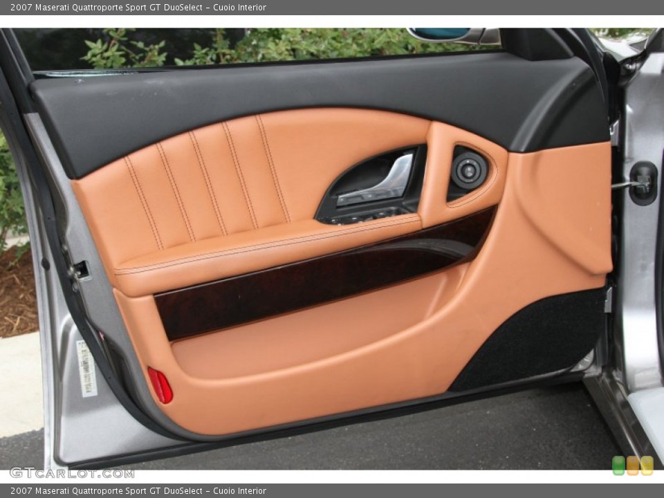 Cuoio Interior Door Panel for the 2007 Maserati Quattroporte Sport GT DuoSelect #66466653
