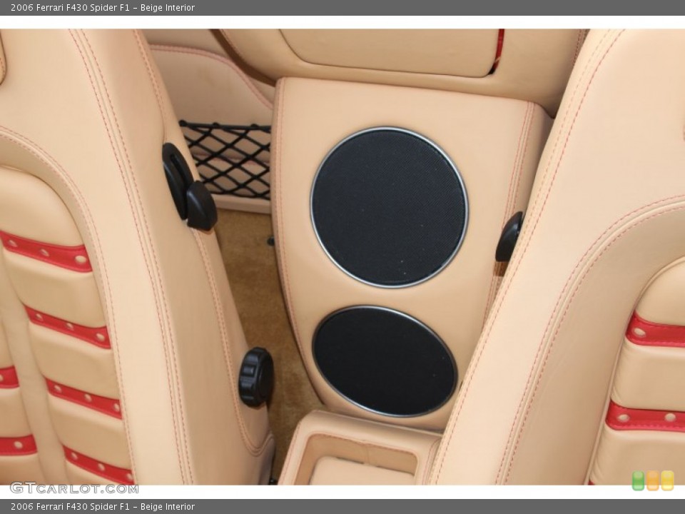 Beige Interior Audio System for the 2006 Ferrari F430 Spider F1 #66466800