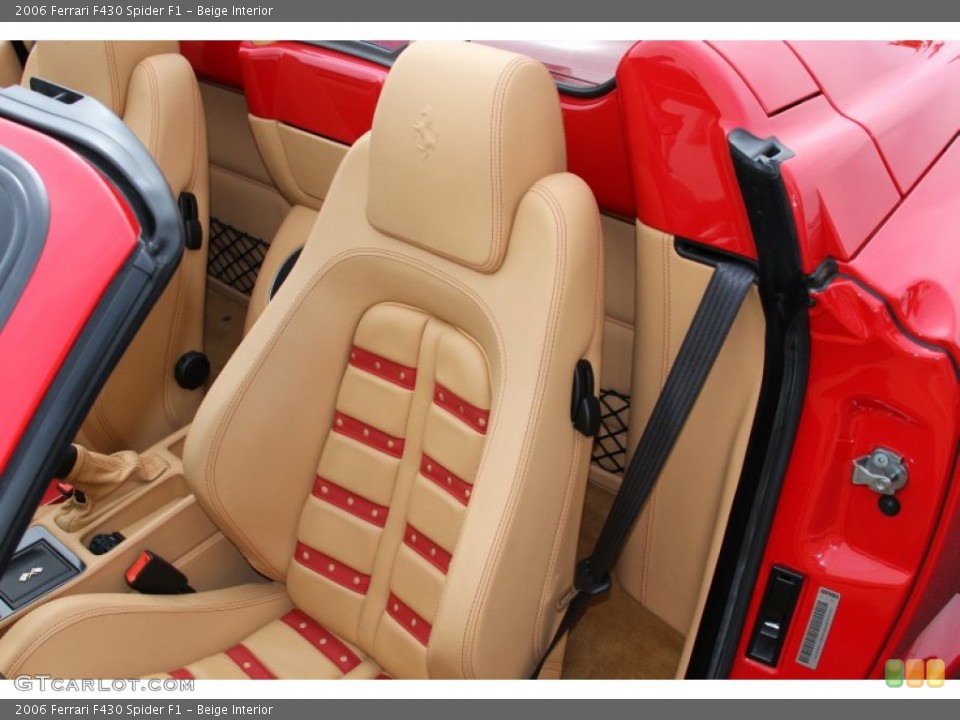 Beige Interior Photo for the 2006 Ferrari F430 Spider F1 #66466812