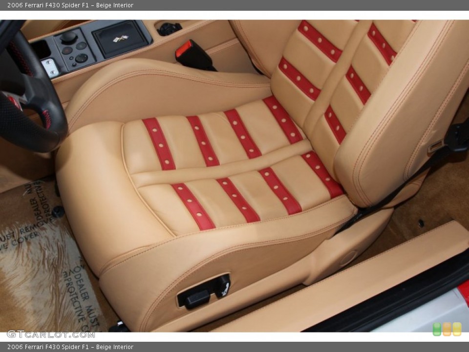 Beige Interior Photo for the 2006 Ferrari F430 Spider F1 #66466818