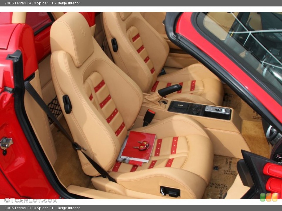 Beige Interior Photo for the 2006 Ferrari F430 Spider F1 #66466845