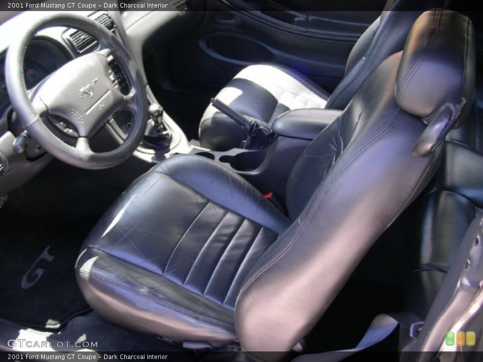 Dark Charcoal Interior Prime Interior for the 2001 Ford Mustang GT Coupe #66468248