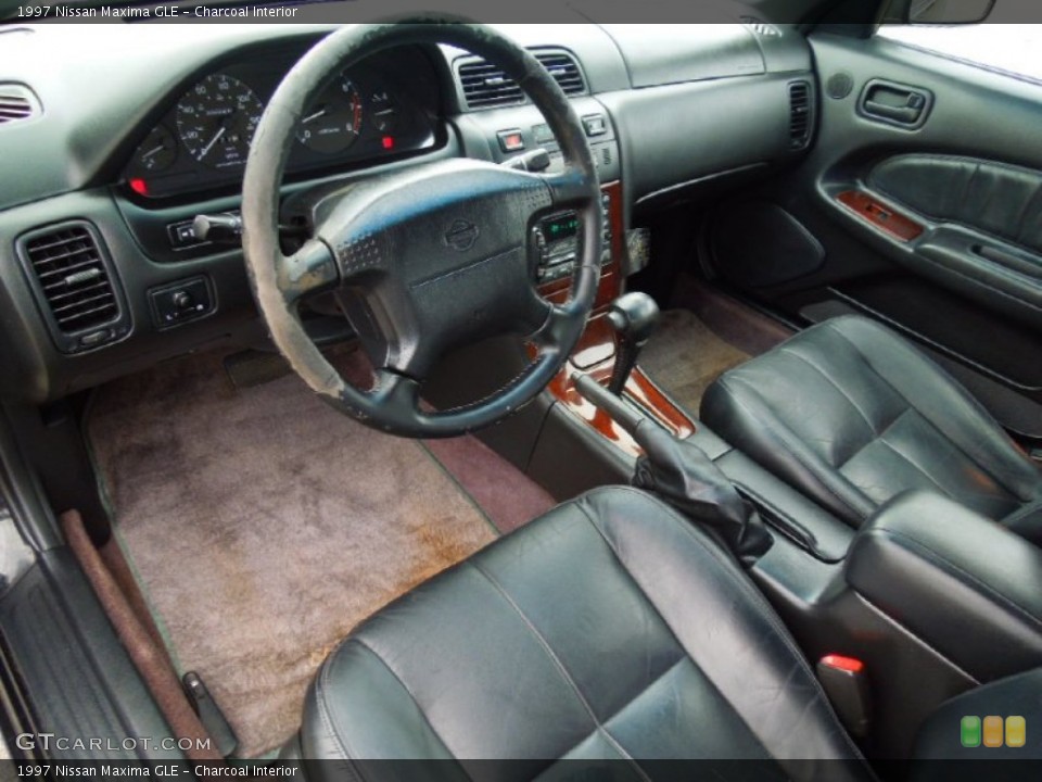 Charcoal 1997 Nissan Maxima Interiors