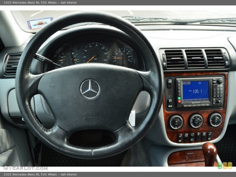 Ash Interior Steering Wheel for the 2003 Mercedes-Benz ML 500 4Matic #66470871