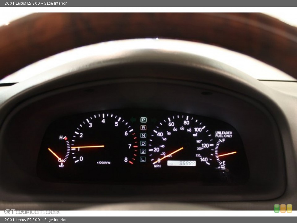 Sage Interior Gauges for the 2001 Lexus ES 300 #66471465