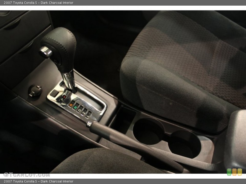 Dark Charcoal Interior Transmission for the 2007 Toyota Corolla S #66472374