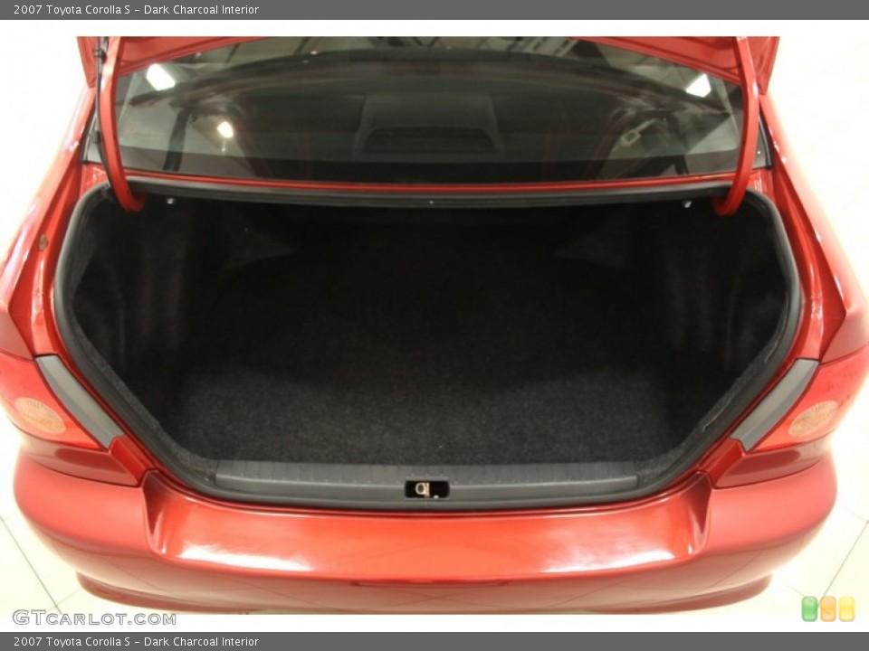 Dark Charcoal Interior Trunk for the 2007 Toyota Corolla S #66472398